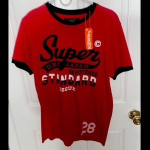 SUPERDRY Brand New Red Tshirt